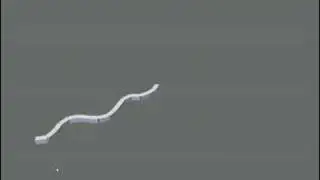 Havok Physics demo #14 Complicated physics: snake