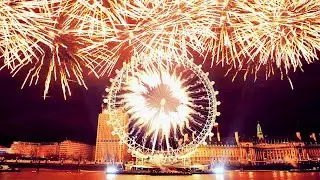 London New Year's Eve Fireworks 2017 / 2018