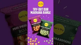 My recent motion design for peri peri and pudina makhana. Also had to design the packaging #ytshorts