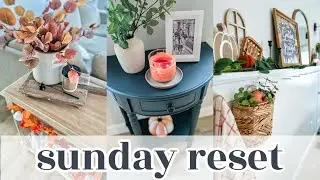 SUNDAY RESET // WEEKLY CLEANING MOTIVATION // FALL CLEAN WITH ME // CHARLOTTE GROVE FARMHOUSE