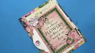 60 Second Video Tutorial - G45 - Spring Flowers Card