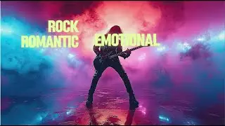 Emotional Electric Guitar | Moody Bassline, Soft Drums & Romantic Rock Ambience
