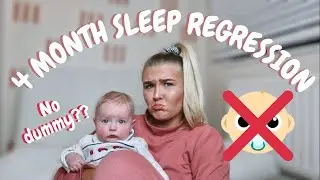 4 MONTH SLEEP REGRESSION, how I got my baby to sleep without a dummy UK (naps & bedtime routine!)