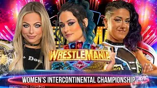 WWE 2K25 | Lyra Valkyria VS Liv Morgan VS Bayley - Triple Theat Match | WrestleMania 41