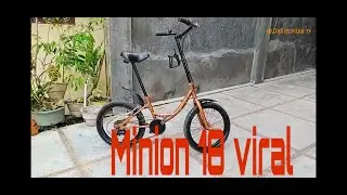 Review Sepeda minion UK 18#sepeda viral