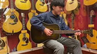 K.Yairi LO-90SG ダークモスグリーン 試奏してみました！