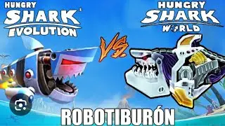 hungry shark evolution robot tibur&oacute;n