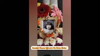 The Mother's 146th Birthday Flower Decoration Madurai Thirunagar RELICS Centre on Feb 21st 2024