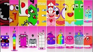 Incredibox Numberblocks 1 Vs 100 | Compilation Incredibox #sprunki#numberblocks #incredibox