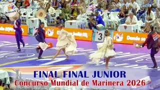 🏆 FINAL JUNIOR 2026 | 66&ordm; Concurso Mundial de Marinera Norte&ntilde;a | Isabella Yzaga y Fabrizzio Di Tolla