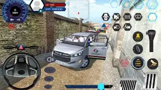 Car Simulator Vietnam | Toyota Innova White Colour Taxi Game | Car Driving Simulator Gameplay |