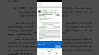 TNTEU B.Ed M.Ed SEMESTER EXAMINATION MARCH-2025 REVALUATION  RETOTALING SCAN COPY PHOTO COPY UPDATE