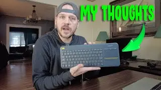 Обзор беспроводной сенсорной клавиатуры для телевизора Logitech K400 Plus