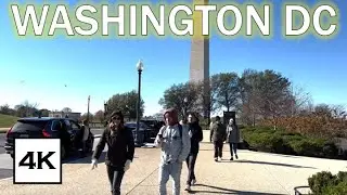 Washington DC &middot; Federal Triangle Walk &middot; 4K