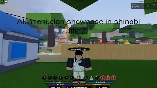 Akimichi clan showcase in shinobi life 2