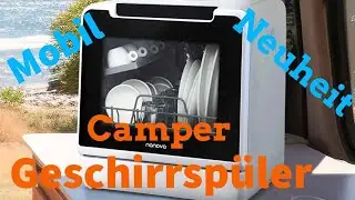 Mobile Camper Geschirrsp&uuml;ler Navova D1