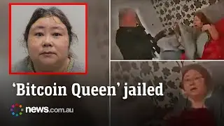 Moment Chinese &lsquo;Bitcoin Queen&rsquo; behind $11bn arrested in bed in luxury UK mansion