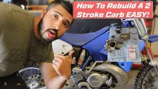 How to Rebuild a 2 stroke Carb EASY!  |WALKTHROUGH|