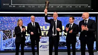 25 Jahre an der Deutschen B&ouml;rse: BVB l&auml;utet die Glocke in Frankfurt!