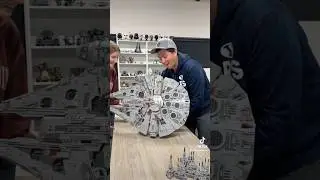 Check out the size of the UCS Millennium Falcon! #lego #ucs #millenniumfalcon