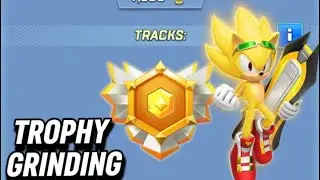Sonic Forces Speed Battle: Getting to 7,500 Trophies only using extreme gear super Sonic 
