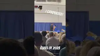 I Graduated!!! #honorsociety #classof2023