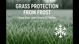 Grass Protection from Frost &ndash; Keep Your Lawn Green All Winter