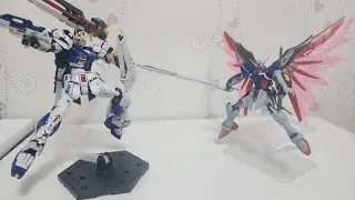2차전 (destiny gundam spec ll vs nu gundam long range fin funnel ver -2)