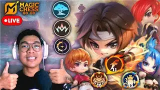 🔴 LIVE | OPEN MABAR GRATIS & MENCARI SYNERGI TERKUAT SEASON 4 ROAD TO MYTHIC BOLO- MAGIC CHESS GO GO