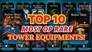 Top 10 Most OP Rare Tower Gears in Mk Mobile | Mk Mobile