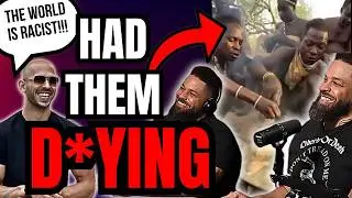Andrew Tate SURPRISES Hodge Twins on RACE POLITICS [⚠TRIGGER WARNING⚠]