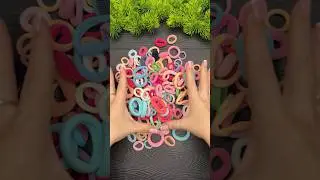 WoW! Easy Craft Ideas with hair bands #shorts #fyp #foryou