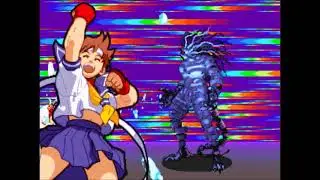 Marvel Super Heroes vs. Street Fighter (Arcade)- Captain America/Blackheart Playthrough 1/2