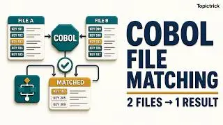 File Matching Logic in COBOL: A Step-by-Step Guide | Cobol file matching logic | Cobol file handling
