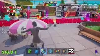 Playing Pacific break event with my friend