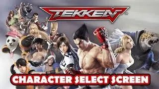 Tekken Mobile - All Characters Select Screen
