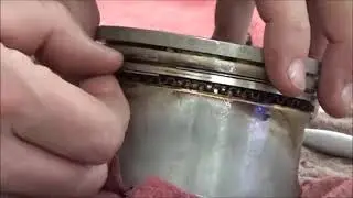How to install piston rings and not break them BONUS  oil ring explanation POV installation!