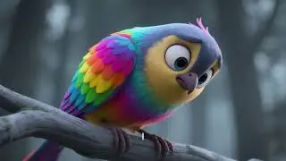 Bright Forest Adventure: Little Turtle Saves the Colors