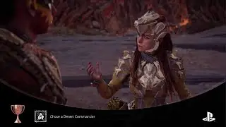 Horizon Forbidden West Chose A Desert Commander Trophy