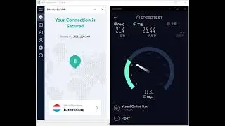 【Bitdefender VPN】Review Luxembourg Speed Test ☑️️️️