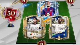 114 VINI, 112 RAPHINHA & 115 FIGO 🥶 50 STARS  - HEAD TO HEAD