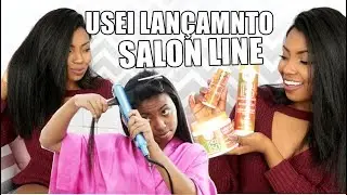 FINALIZANDO MEU CABELO ALISADO SOZINHA  | SE ARRUME COMIGO Camila Nunes