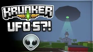 UFO'S IN KRUNKER!!! [EASTER EGGS]