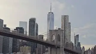 Stunning Views Of BROOKLYN BRIDGE 🌉 & MANHATTAN BRIDGE 🌉 #newyork #newyorkcity 