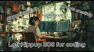 💻Lo-fi Hippop808 with Binaural beats for Coding เพลงผสมคลื่นเสียงกระตุ้นสมองเพื่อการโฟกัส ครีเอทีฟ