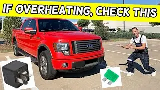 ПОЧЕМУ FORD F150 F-150 ПЕРЕГРЕВАЕТСЯ, ПЕРЕГРЕВ ДВИГАТЕЛЯ 2014 2013 2012 2011 2010 2009