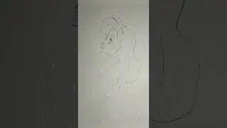 How to draw Barbie #barbie #barbiedrawing #shorts #art
