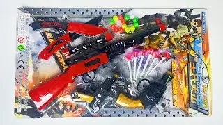SNIPER RIFLE//AK47 Shotgun Machine gun Max gun Gell BBlaster PUBG SET