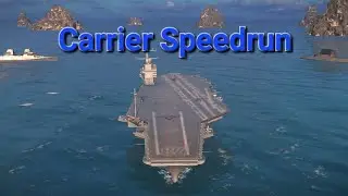 Carrier Speedrun in Modern Warships | Modern Warships