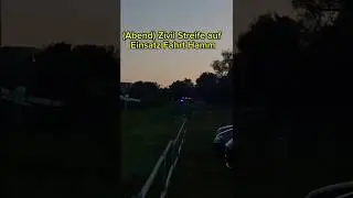 (Abend)  zivil streife auf Einsatz Fahrt Hamm